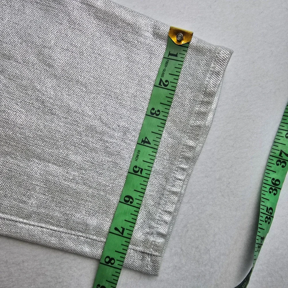 Old Navy -1336 NWT High-Waisted Silver Shine OG Loose Jeans Womens OG Size‎ 2